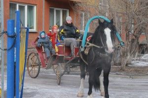 Масленичные катания